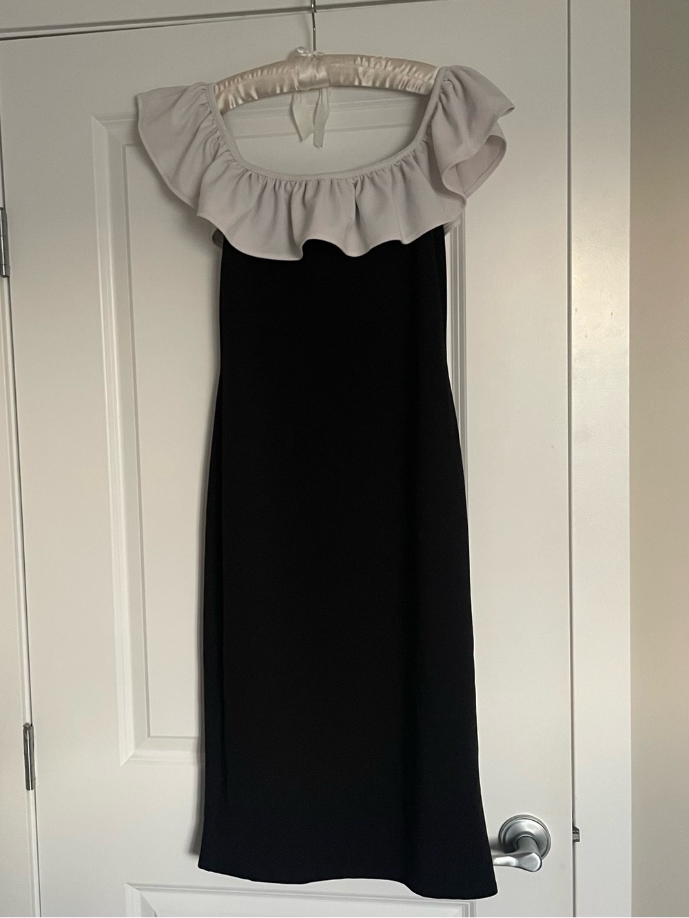 beautiful off the shoulder ruffle dress